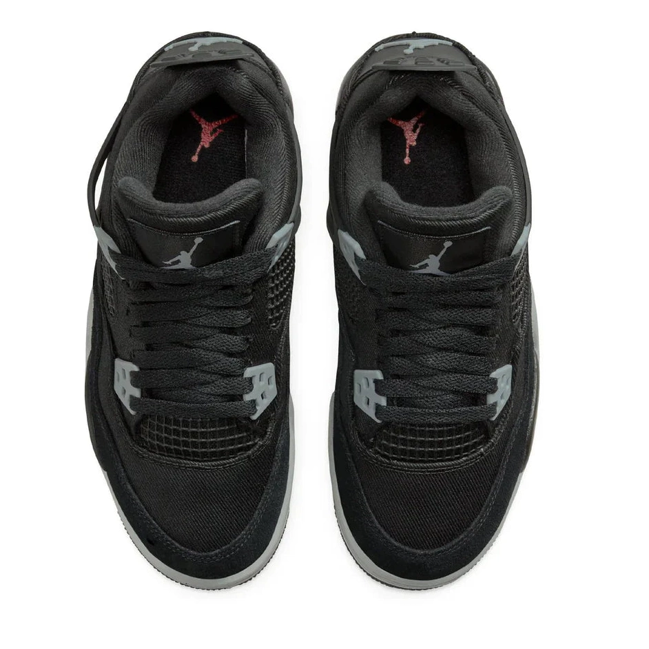 GS 4 Black Canvas Air Retro Jordan 0516